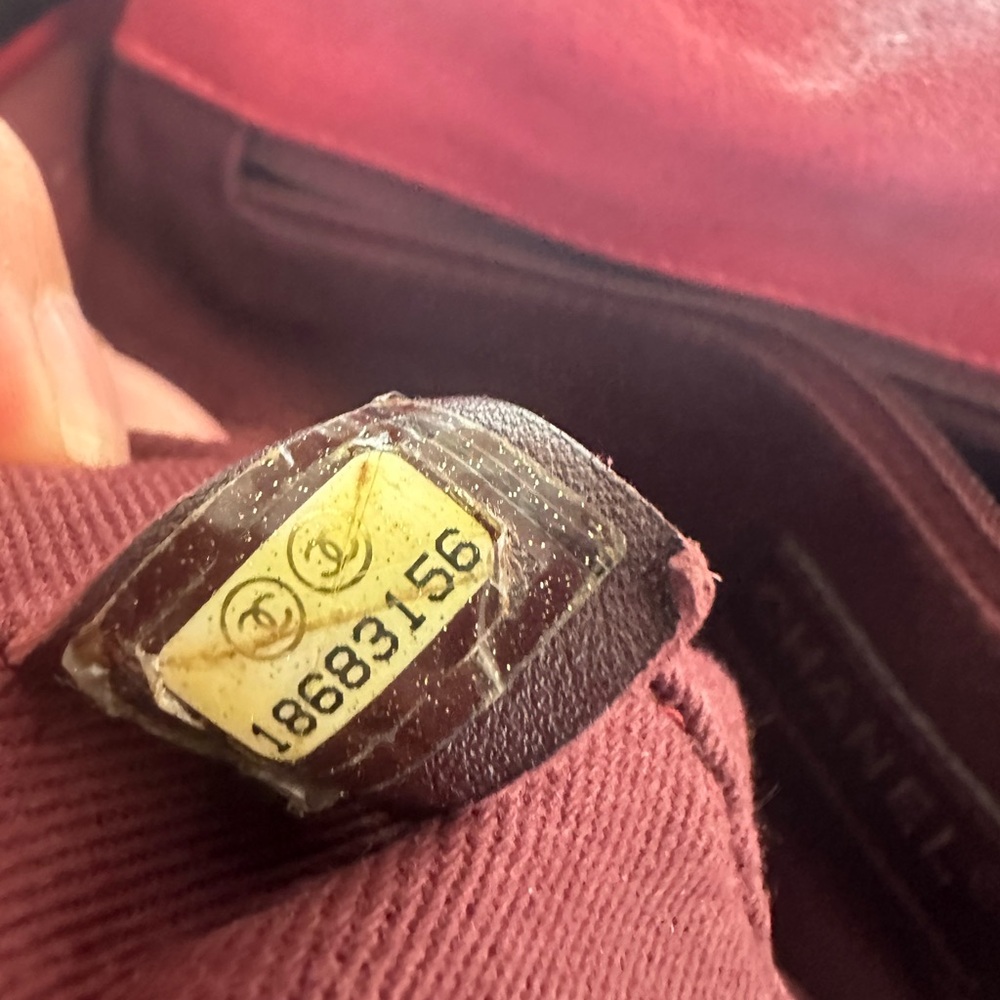 Gorgeous red Chanel Boy bag for Mikey - Picture 4 of 16